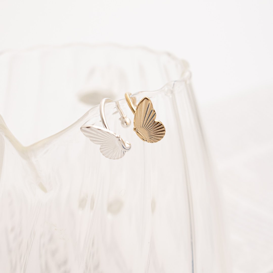 Piercing de Pressão - Asa de Borboleta