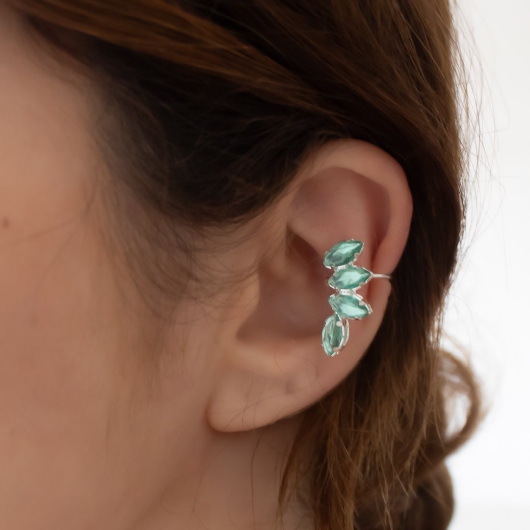 Piercing de Pressão - Zircônia Navete