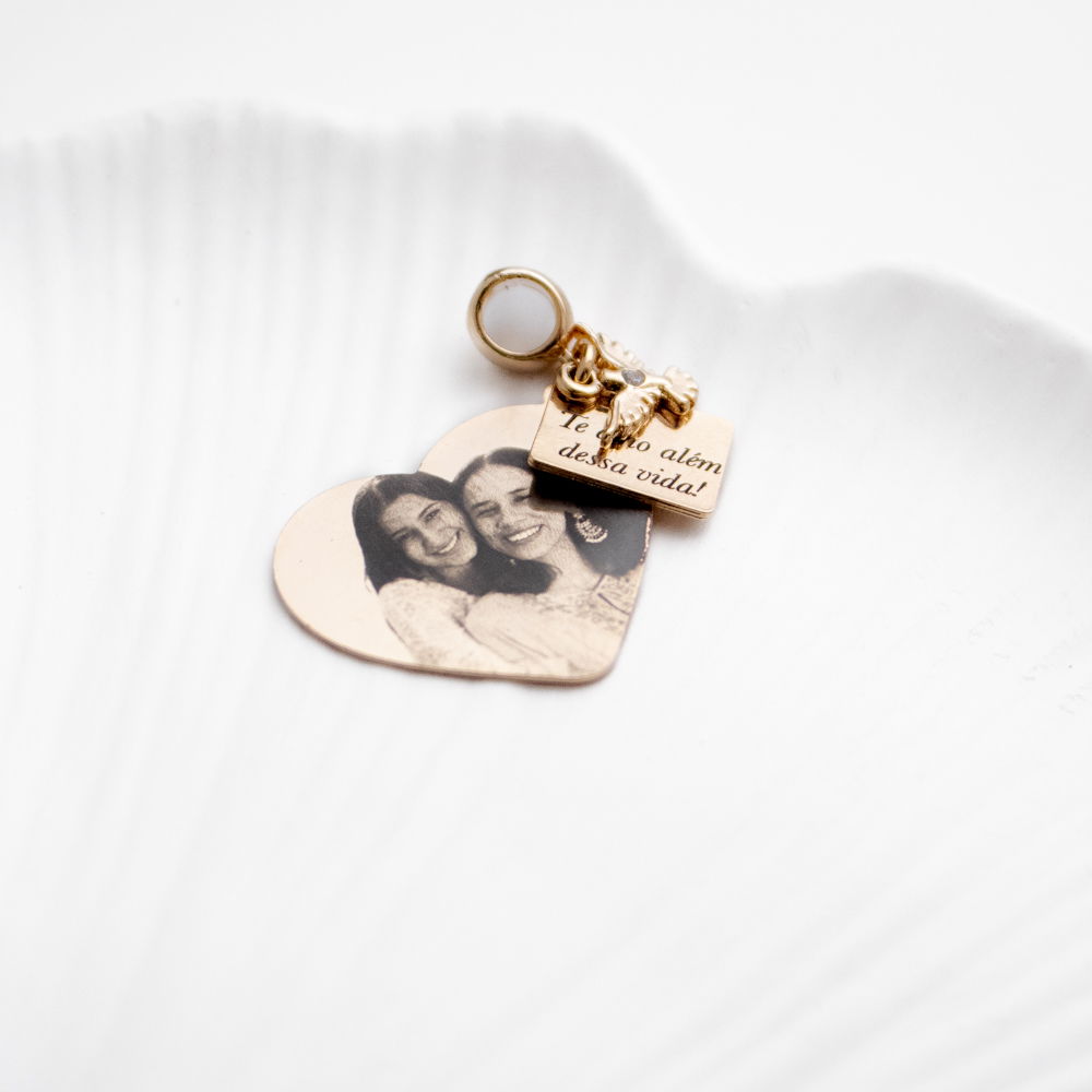 Pingente - Personalizado Gravação Foto/escrita