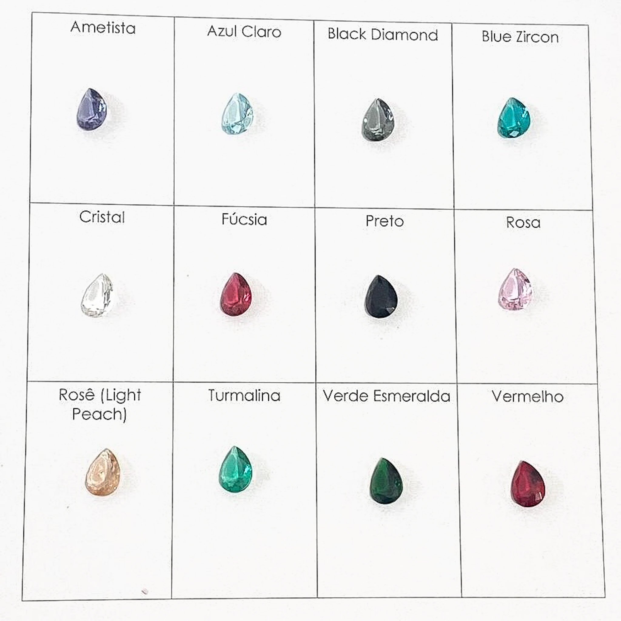 Pulseira - Gota Microzirconia