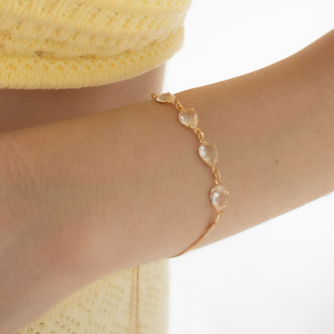 Pulseira Gotinhas - Fecho Jóia