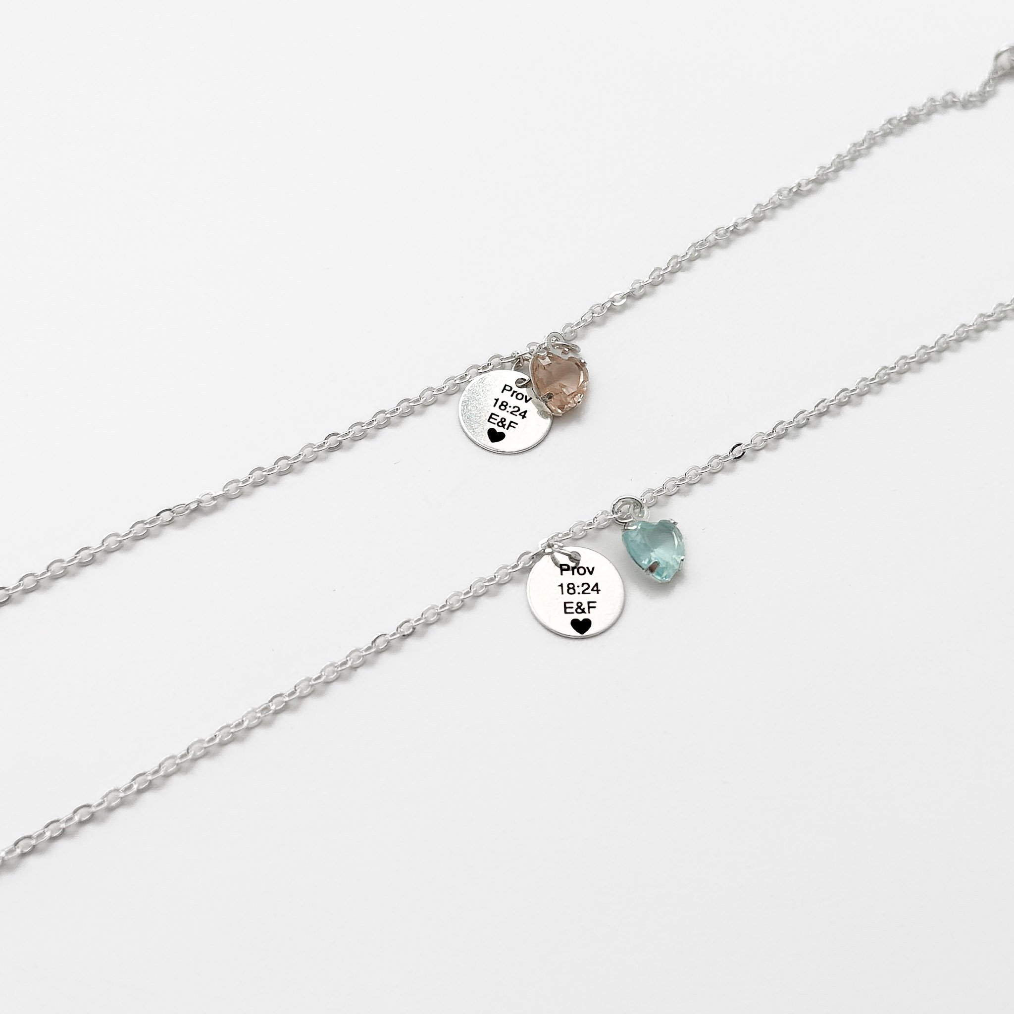 Pulseira Personalizada - Gravação e Coração