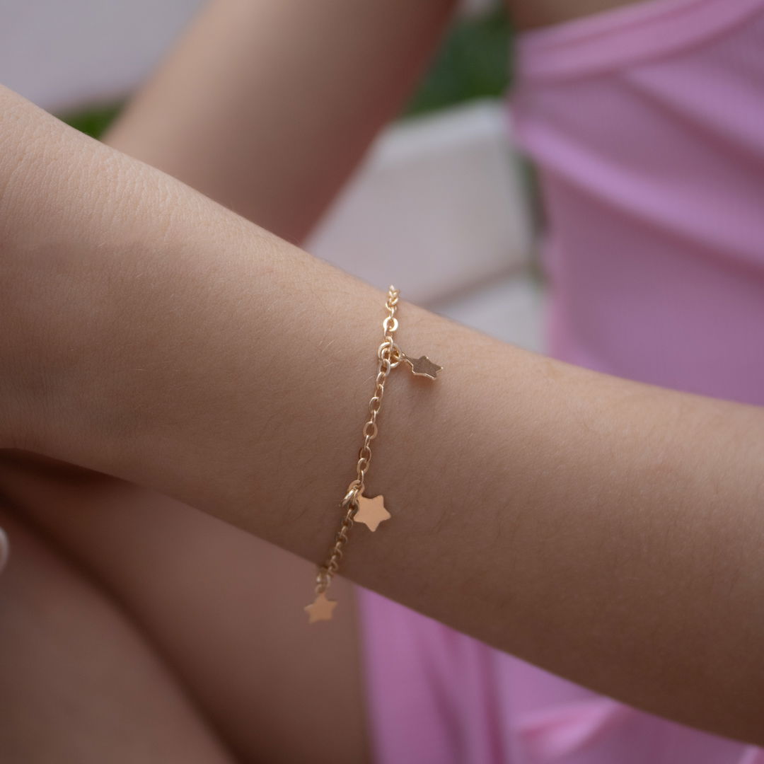 Pulseira Regular - Infantil Estrelinhas