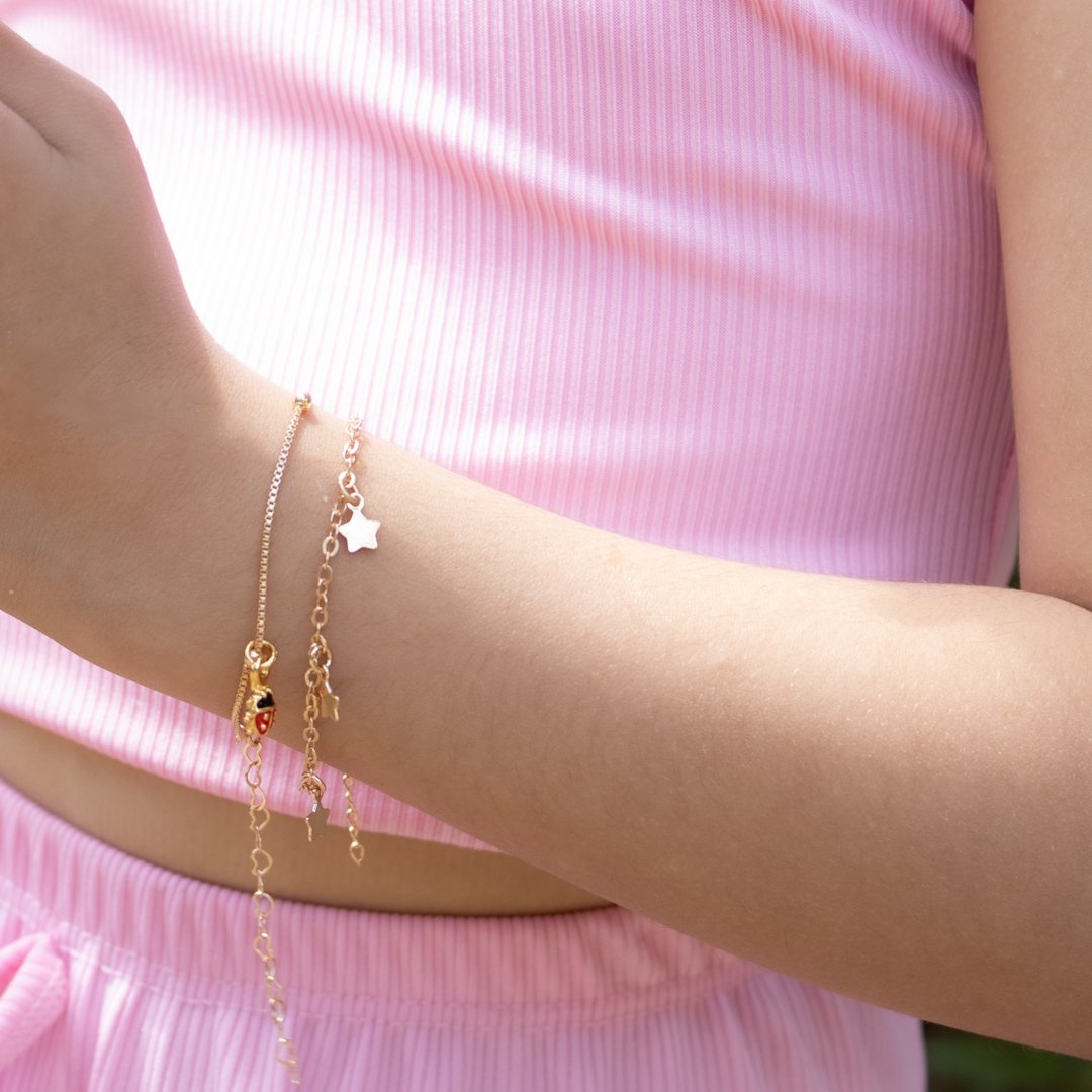 Pulseira Regular - Infantil Joaninha