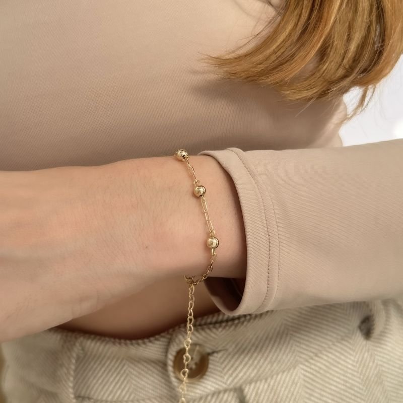 Pulseira Regular - Mini Esferas