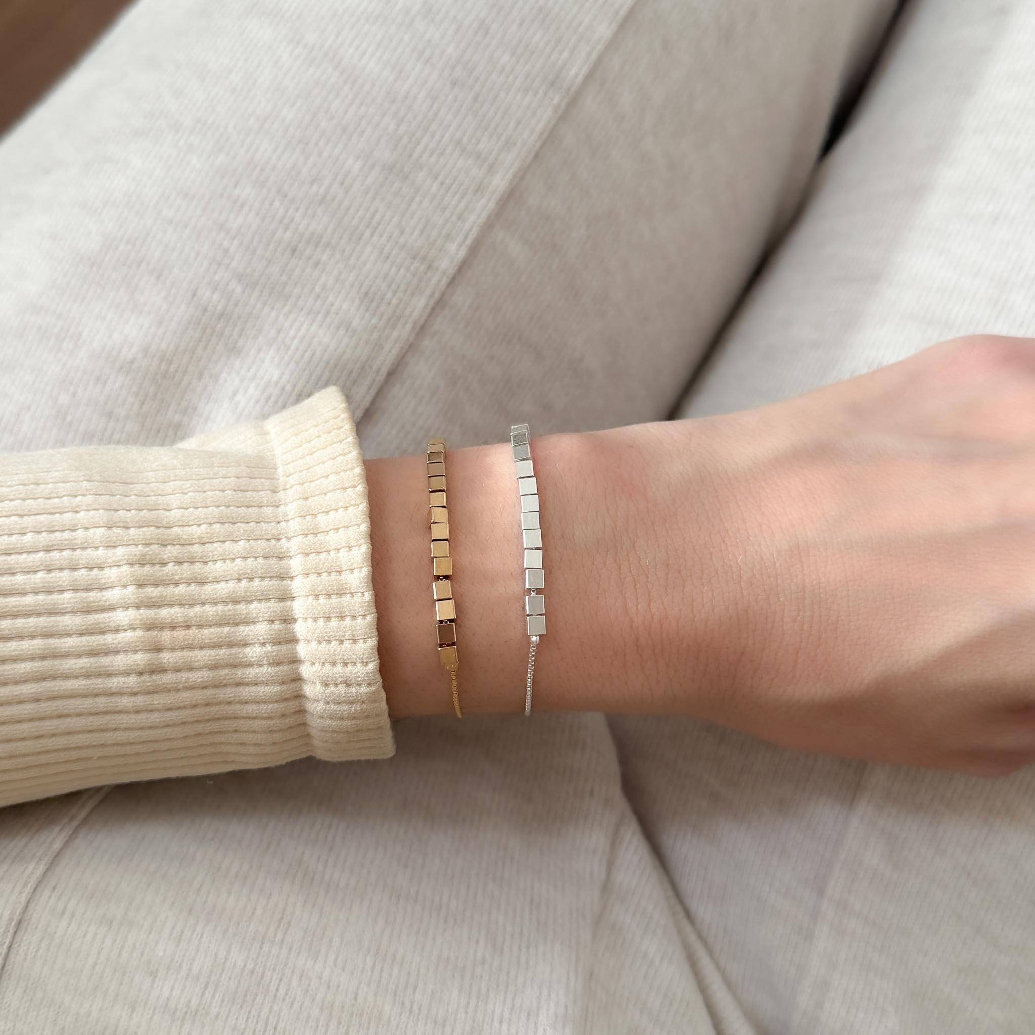 Pulseira Regular - Quadradinhos