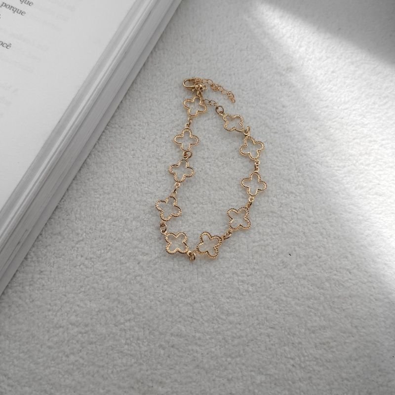 Pulseira Regular - Trevinhos Vazados