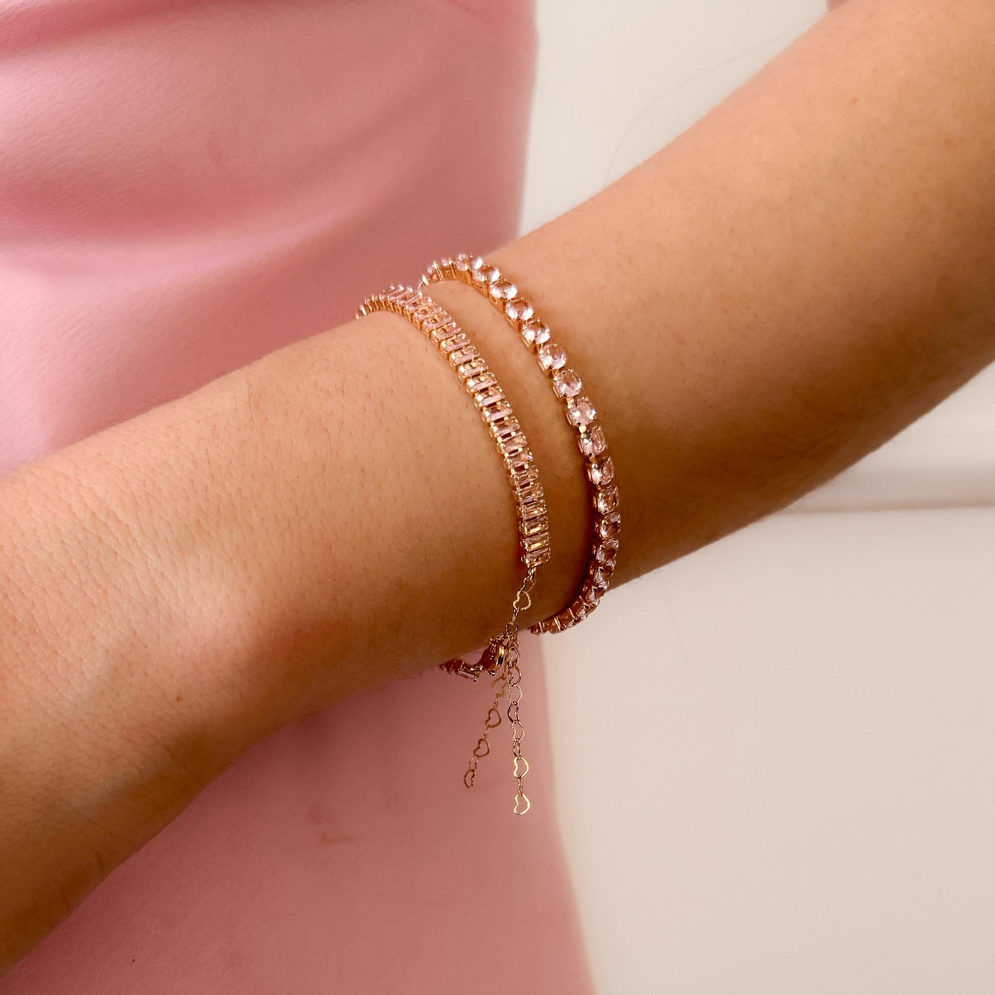 Pulseira Regular - Quadradinha Espessura Média