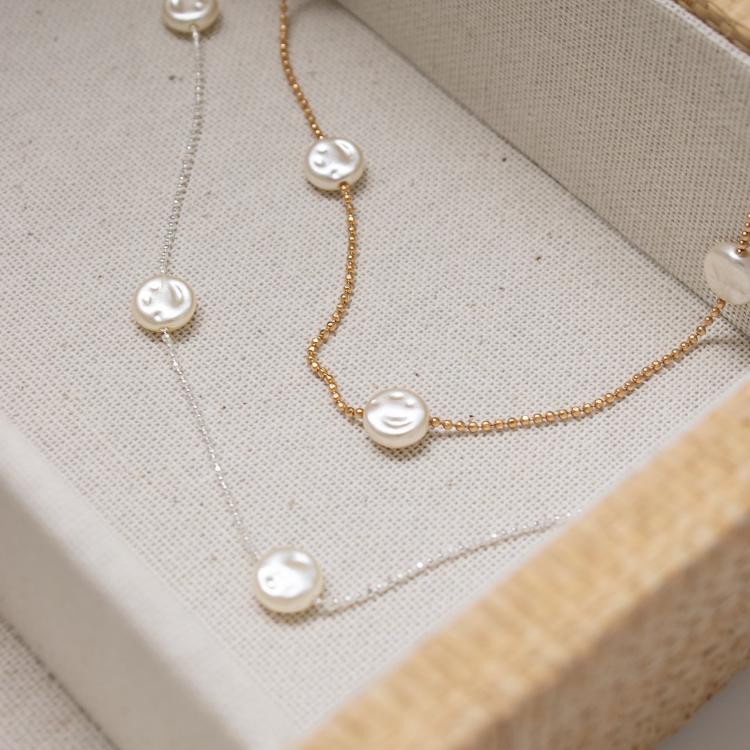 Pulseira Regular - Pérolas Barrocas